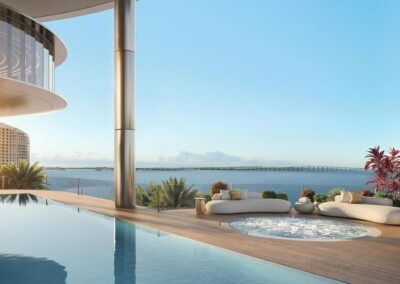 619 Brickell Residences Miami Lap Pool