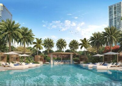 619 Brickell Residences Miami Pool Deck