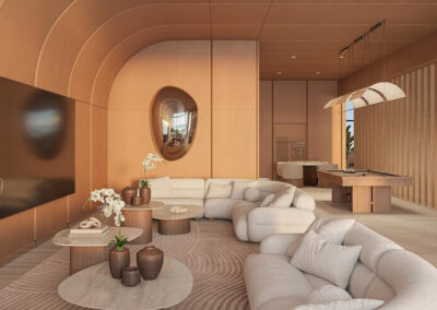619 Brickell Residences Miami Screening Room