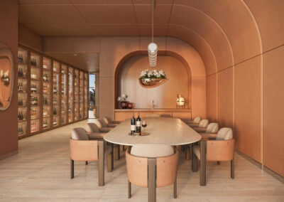619 Brickell Residences Miami Wine Room